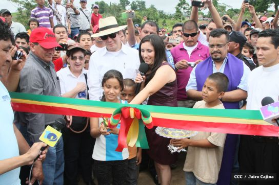 San José de Bocay celebra obras históricas de progreso impulsadas por el Gobierno Sandinista