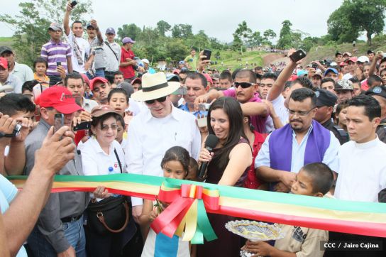 San José de Bocay celebra obras históricas de progreso impulsadas por el Gobierno Sandinista