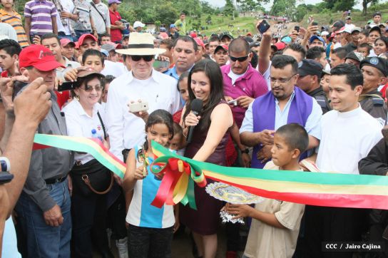 San José de Bocay celebra obras históricas de progreso impulsadas por el Gobierno Sandinista