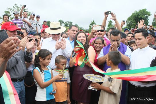 San José de Bocay celebra obras históricas de progreso impulsadas por el Gobierno Sandinista