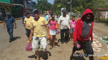 Pueblo de Masachapa participa en simulacro de terremoto