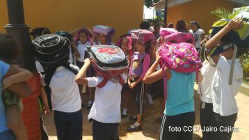 Pueblo de Masachapa participa en simulacro de terremoto