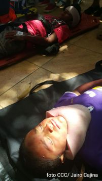 Pueblo de Masachapa participa en simulacro de terremoto