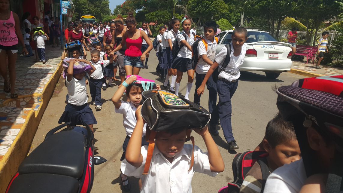 Pueblo de Masachapa participa en simulacro de terremoto
