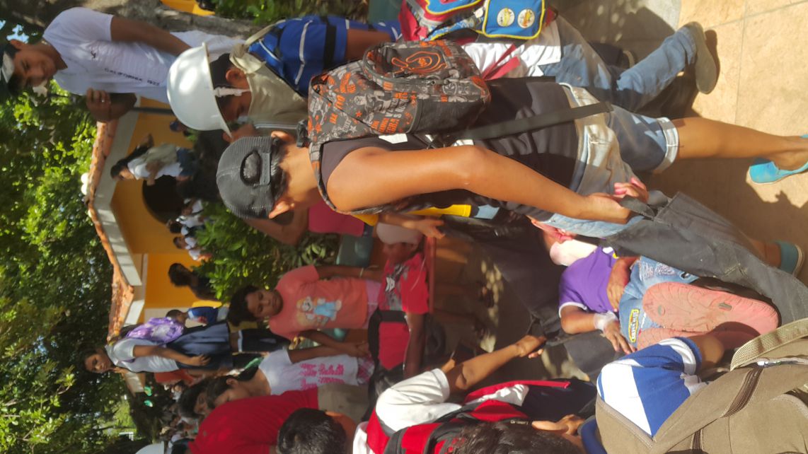 Pueblo de Masachapa participa en simulacro de terremoto