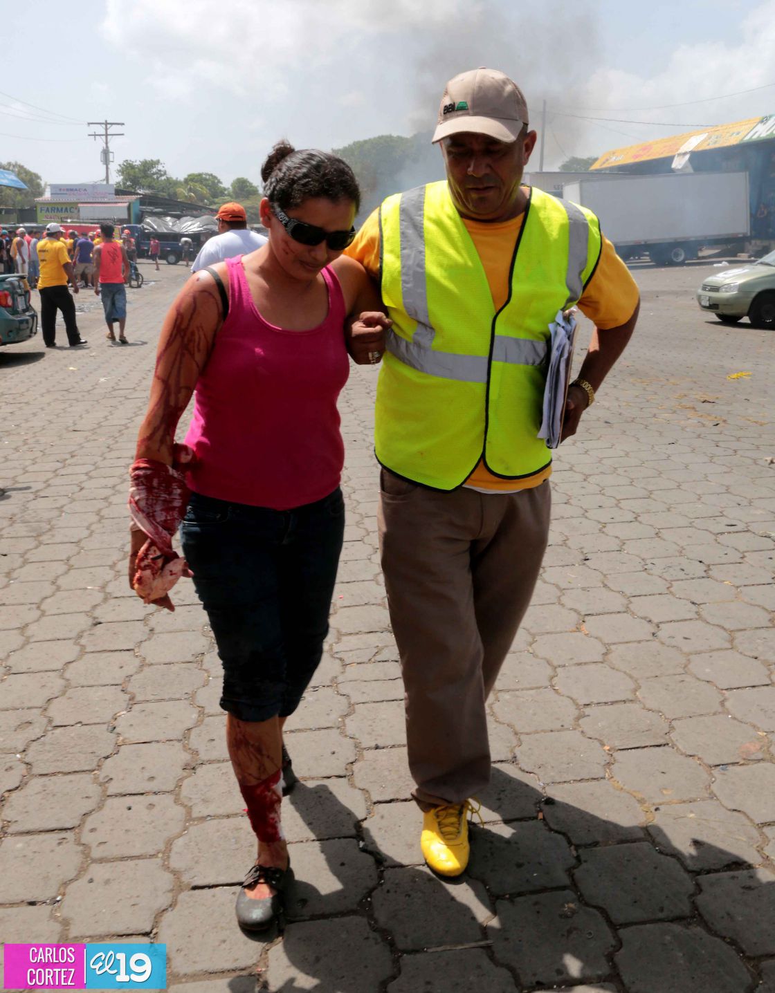 Comerciantes del mercado Mayoreo participan en el Segundo Simulacro Nacional