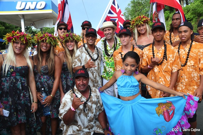 Inauguración del Campeonato Internacional Junior de Surf 2013