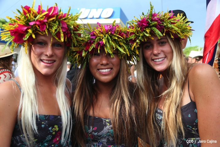 Inauguración del Campeonato Internacional Junior de Surf 2013
