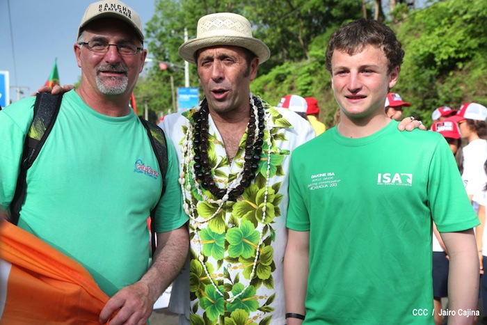 Inauguración del Campeonato Internacional Junior de Surf 2013