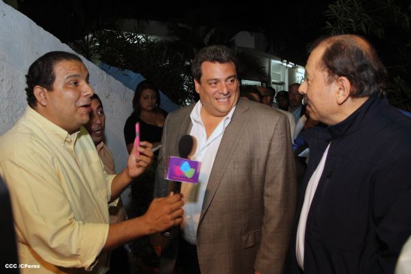 Presidente Daniel se reúne con presidente del CMB, Mauricio Sulaimán