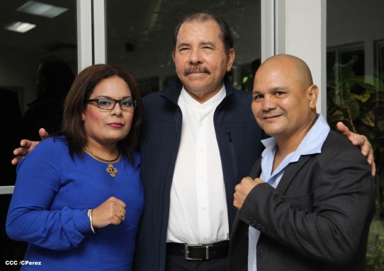 Presidente Daniel se reúne con presidente del CMB, Mauricio Sulaimán