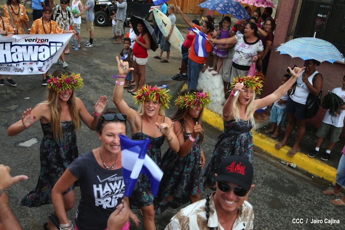 Inauguración del Campeonato Internacional Junior de Surf 2013