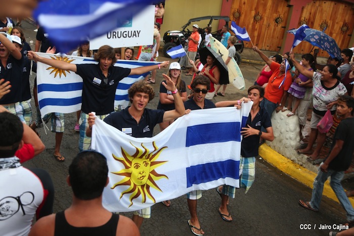 Inauguración del Campeonato Internacional Junior de Surf 2013
