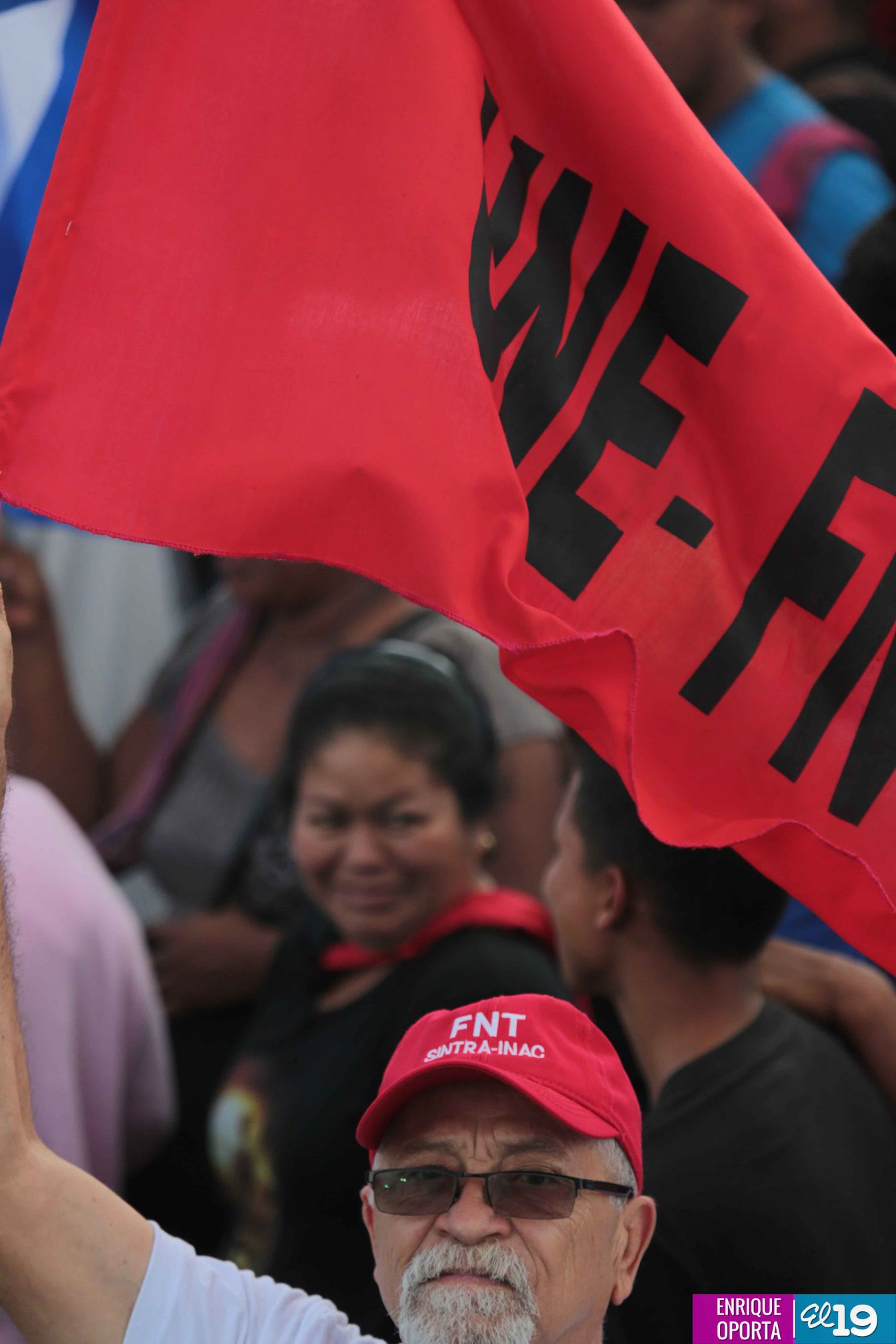 Familia Sandinista participa en el Repliegue Táctico hacia Masaya
