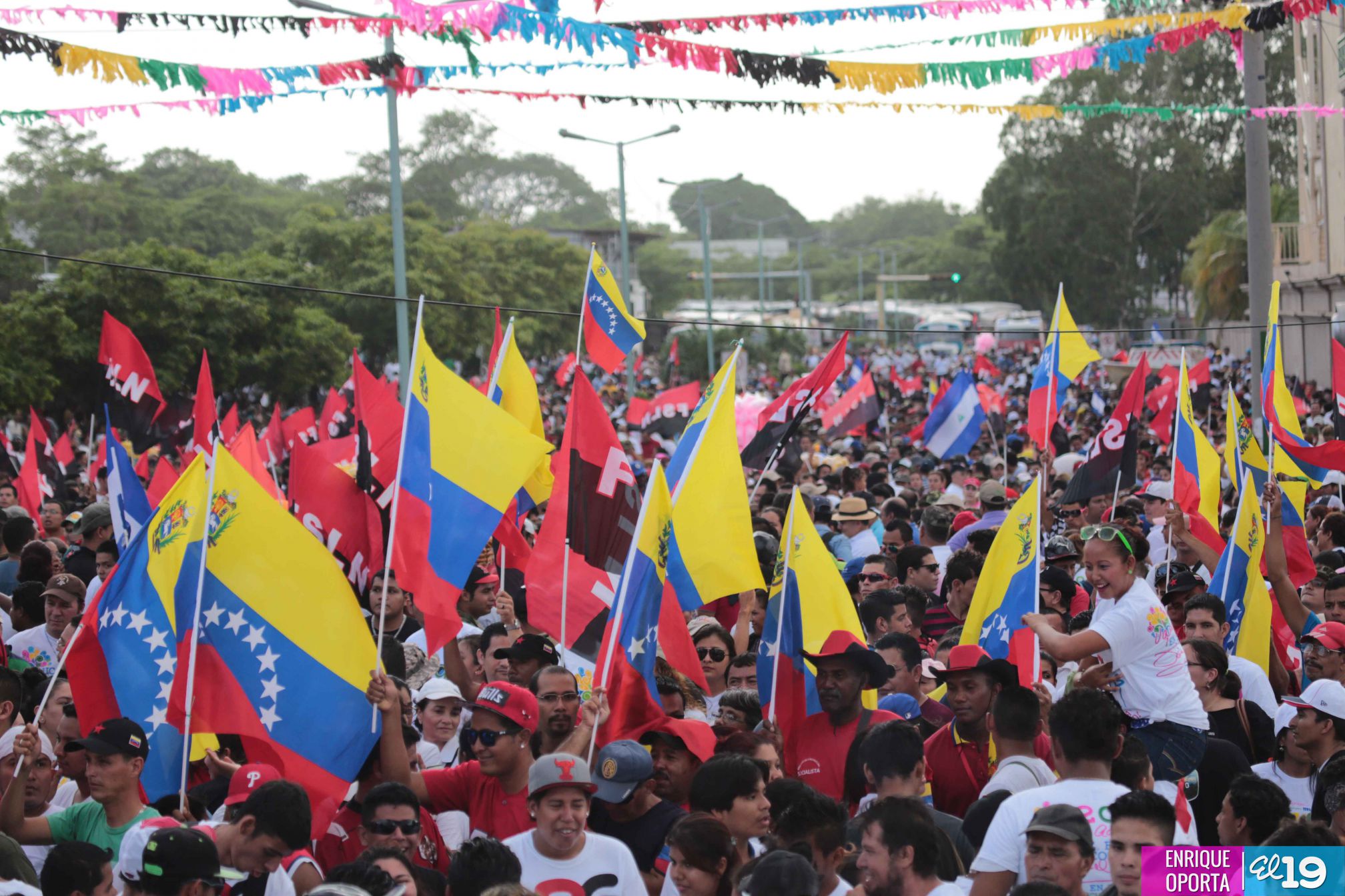 Familia Sandinista participa en el Repliegue Táctico hacia Masaya