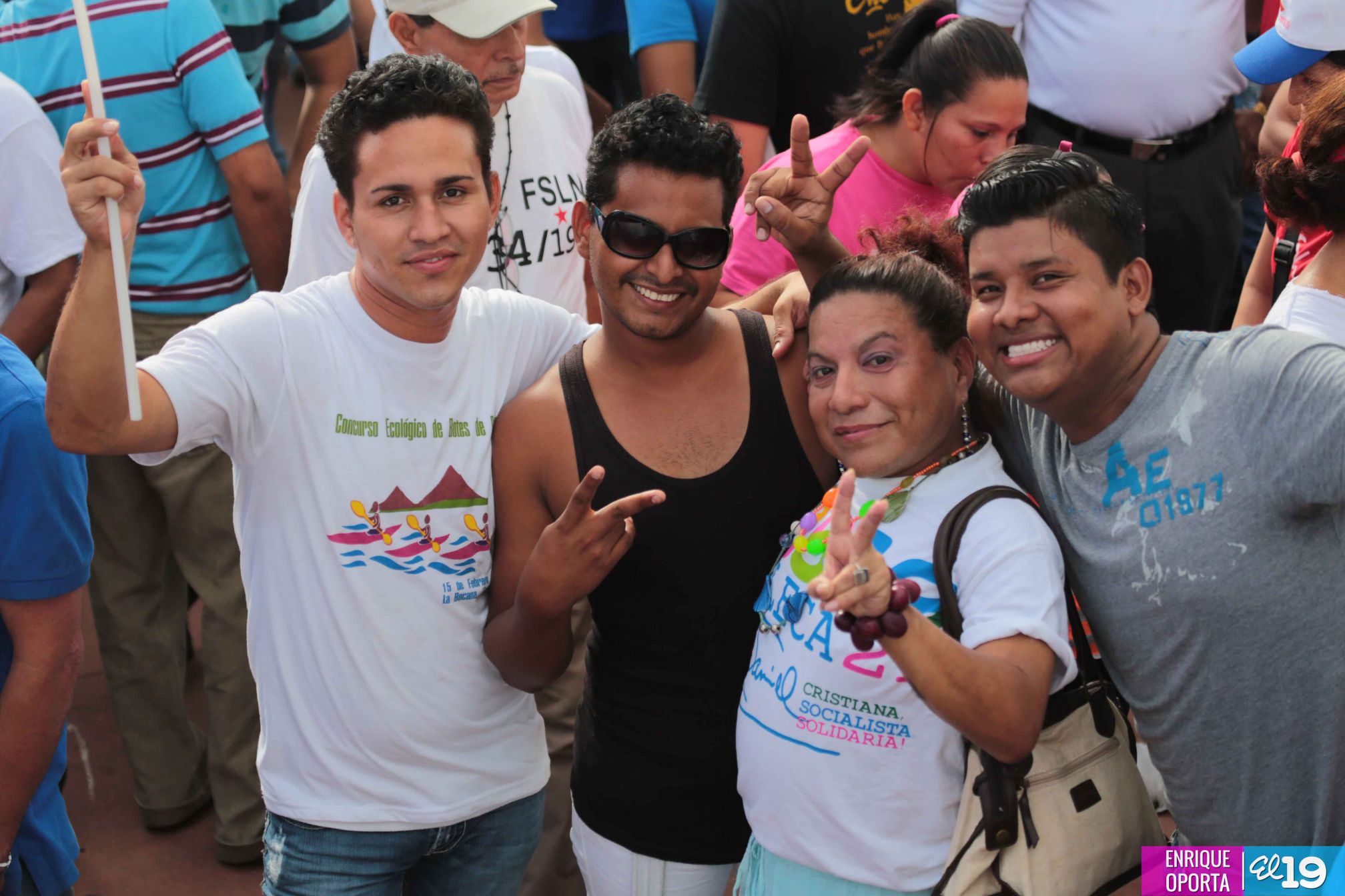 Familia Sandinista participa en el Repliegue Táctico hacia Masaya