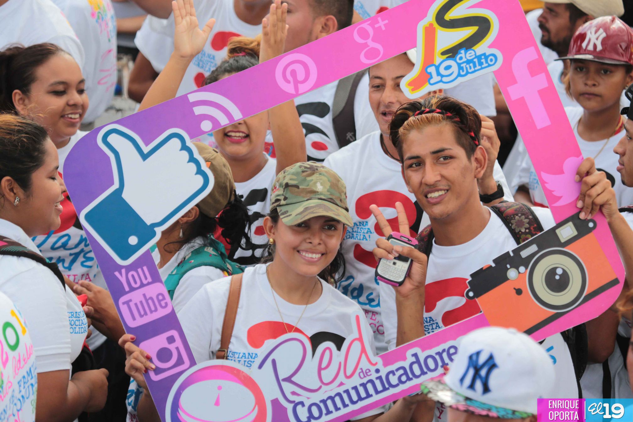 Familia Sandinista participa en el Repliegue Táctico hacia Masaya