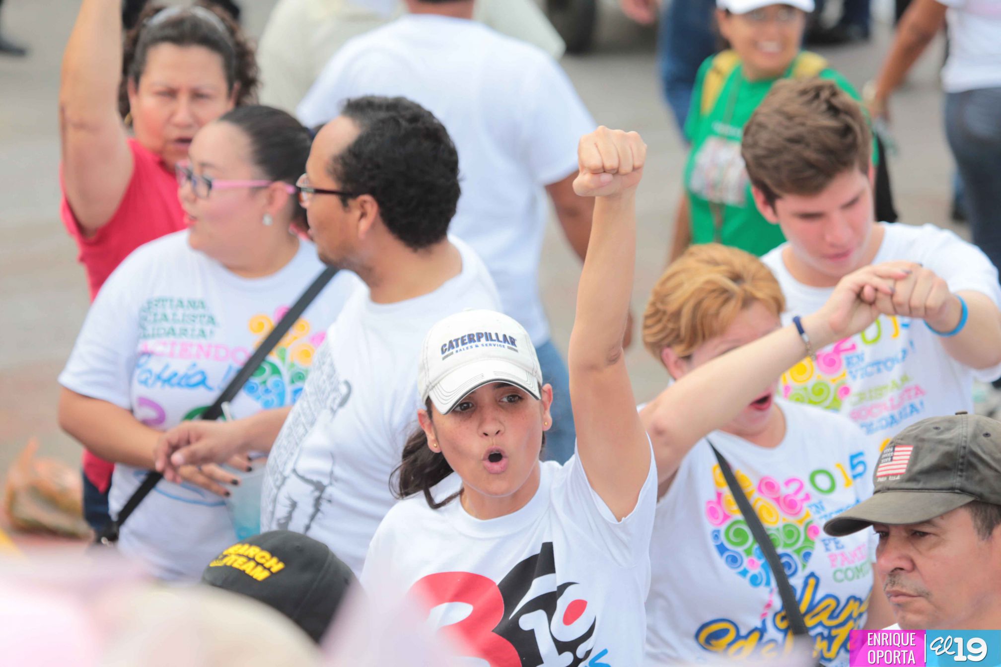 Familia Sandinista participa en el Repliegue Táctico hacia Masaya