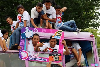 Daniel, Rosario y la Familia Sandinista reeditan el Repliegue Táctico a Masaya