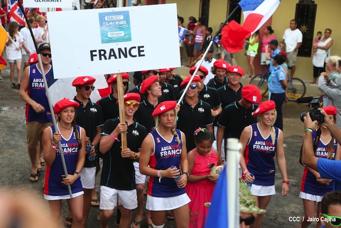 Inauguración del Campeonato Internacional Junior de Surf 2013