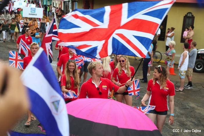 Inauguración del Campeonato Internacional Junior de Surf 2013