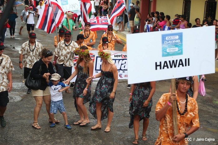 Inauguración del Campeonato Internacional Junior de Surf 2013