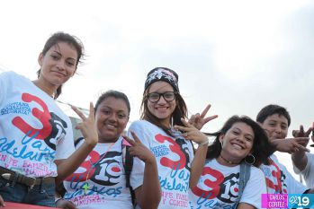 Daniel, Rosario y la Familia Sandinista reeditan el Repliegue Táctico a Masaya