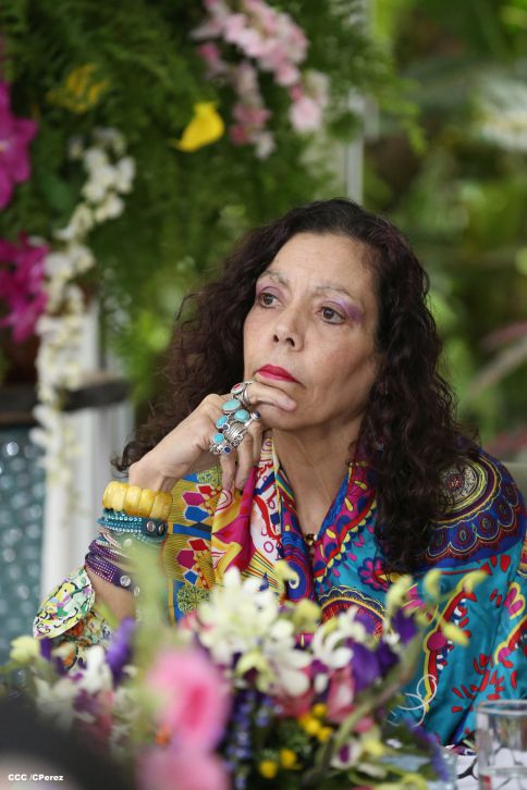 Daniel y Rosario reciben cartas credenciales de los embajadores de Irán, Taiwán, México y Japón