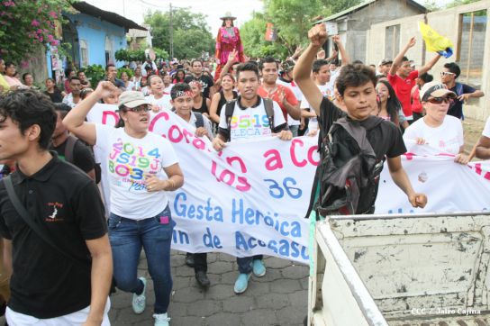 Leoneses reeditan toma del Fortín de Acosasco