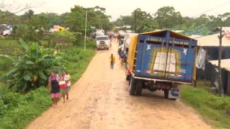 Atienden a familias afectadas por crecida del Río Escondido en El Rama