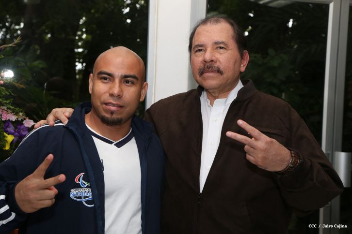 Presidente Daniel abandera a delegaciones que participarán en eventos deportivos internacionales