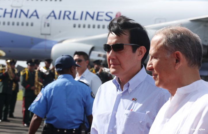 Presidente Ma Ying-jeou de China-Taiwán inicia visita oficial a Nicaragua
