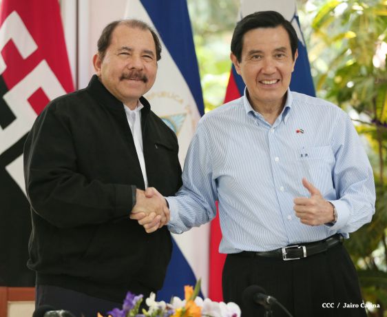 Daniel y Rosario reciben al presidente de China-Taiwán Ma Ying-jeou