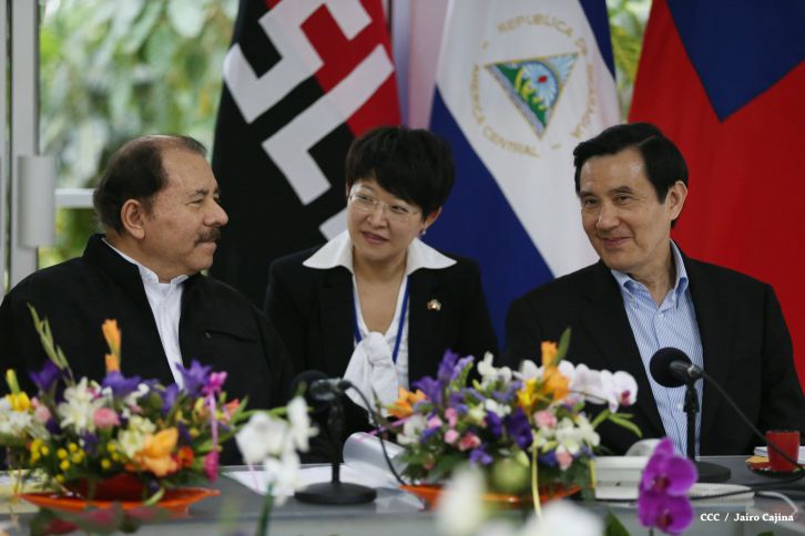 Daniel y Rosario reciben al presidente de China-Taiwán Ma Ying-jeou