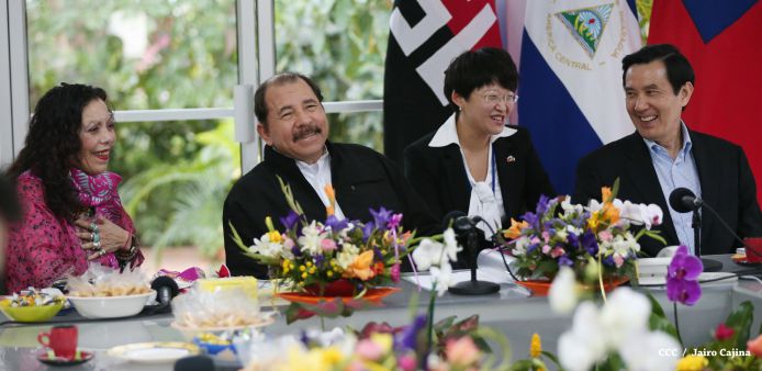 Daniel y Rosario reciben al presidente de China-Taiwán Ma Ying-jeou