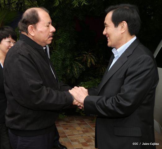 Daniel y Rosario reciben al presidente de China-Taiwán Ma Ying-jeou