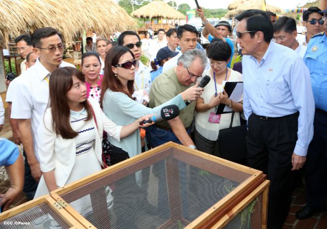 Presidente Ma Ying–jeou recorre el Parque Nacional de Ferias