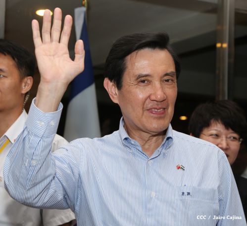 Presidente Daniel y Compañera Rosario asisten a cena con el presidente de Taiwán Ma Ying-jeou