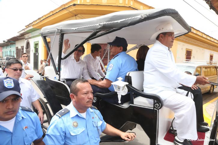 Presidente Ma Ying-jeou visita ciudad de Granada