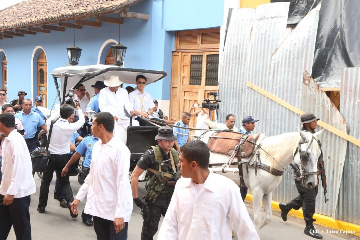 Presidente Ma Ying-jeou visita ciudad de Granada