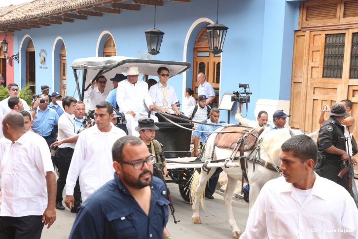 Presidente Ma Ying-jeou visita ciudad de Granada