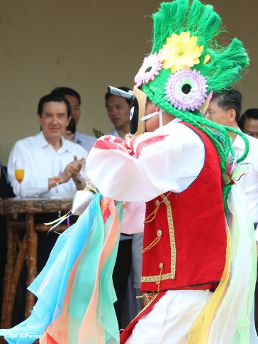 Presidente Ma Ying-jeou visita ciudad de Granada