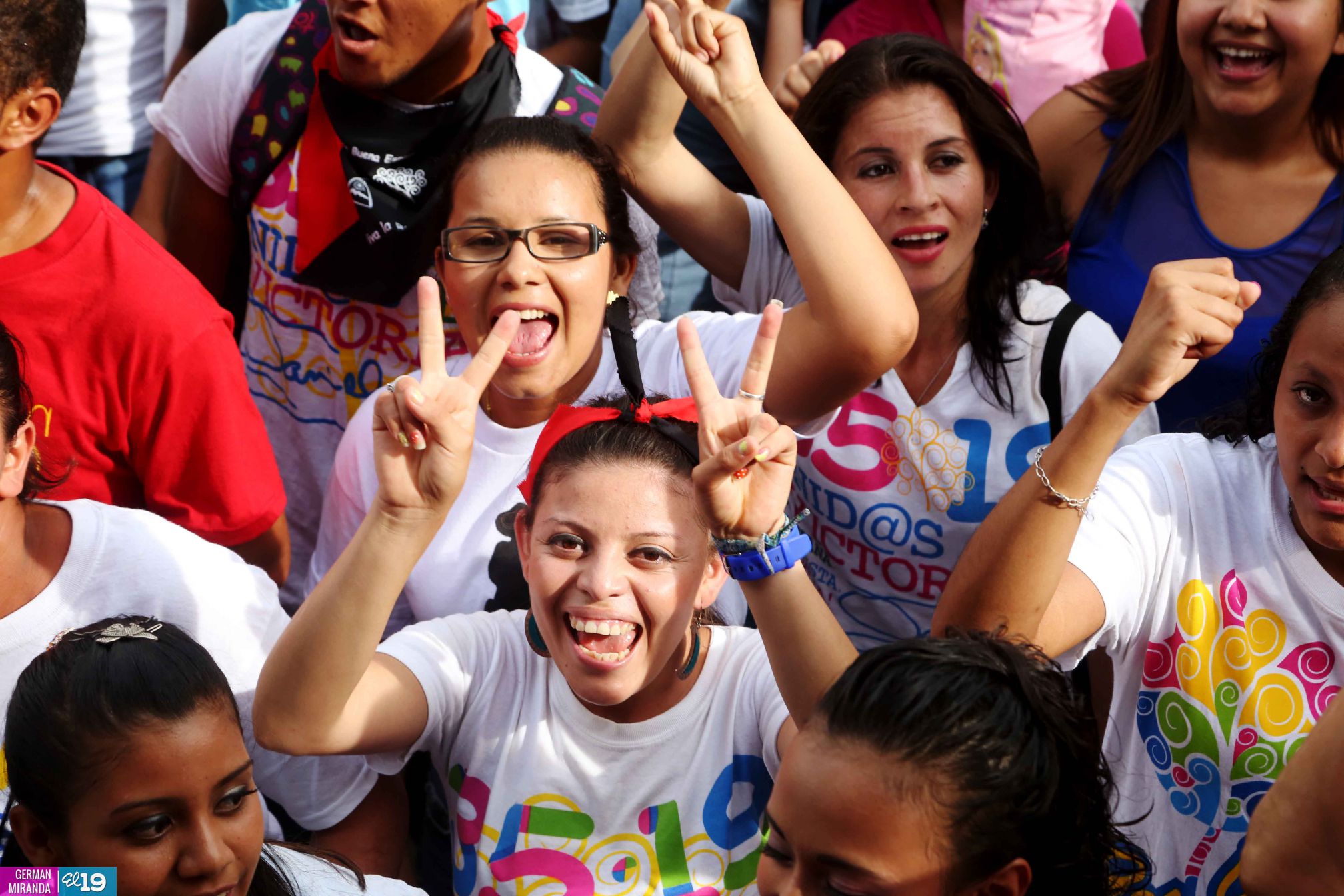 Mar de gente inunda calles de Estelí celebrando 36 años de liberación y victorias