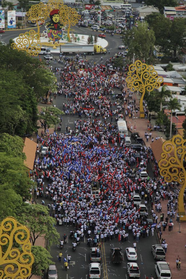 Gran Caminata de la Alegría (FOTOS AÉREAS)