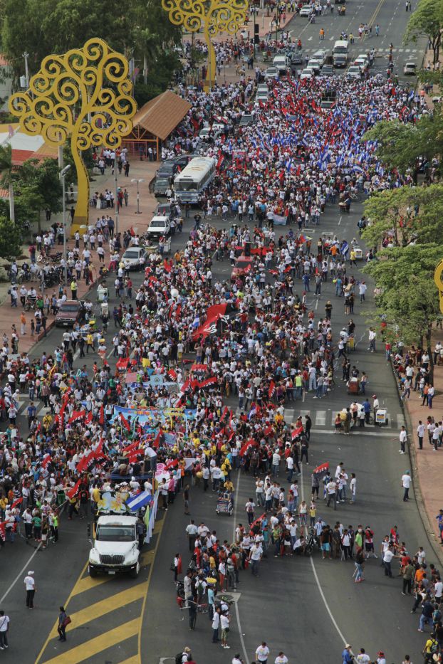 Gran Caminata de la Alegría (FOTOS AÉREAS)