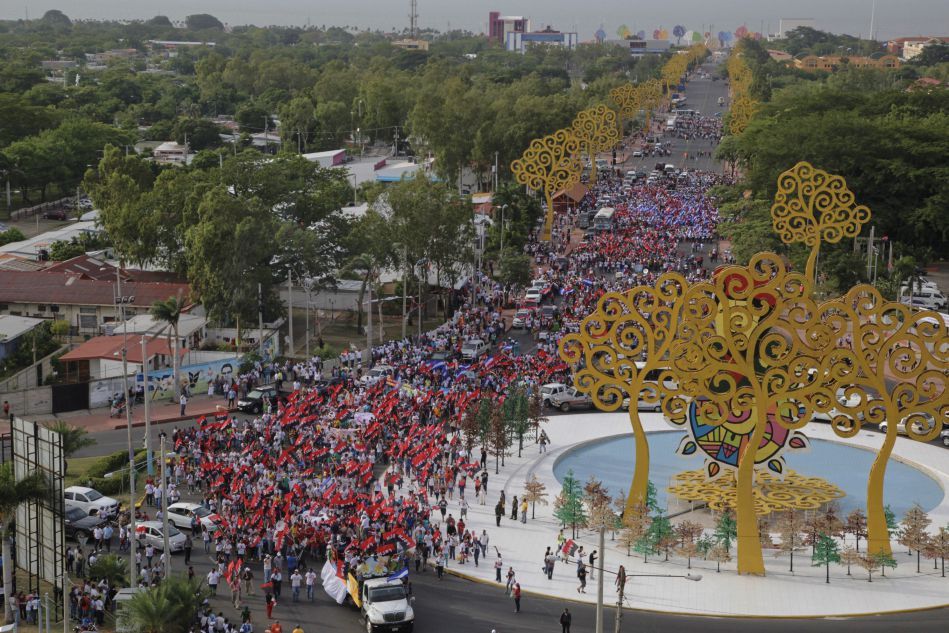 Gran Caminata de la Alegría (FOTOS AÉREAS)