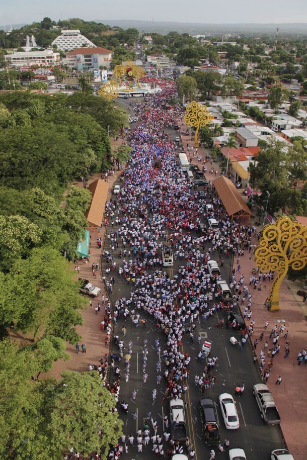 Gran Caminata de la Alegría (FOTOS AÉREAS)