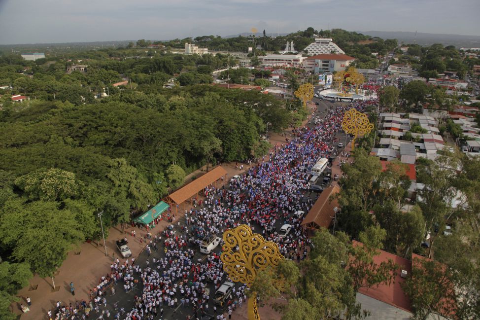 Gran Caminata de la Alegría (FOTOS AÉREAS)