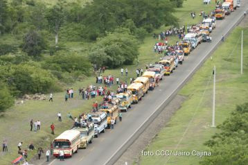 Derroche de alegría en caravanas de Boaco, Chontales y Estelí!