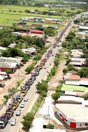 Derroche de alegría en caravanas de Boaco, Chontales y Estelí!